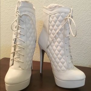 White Booties